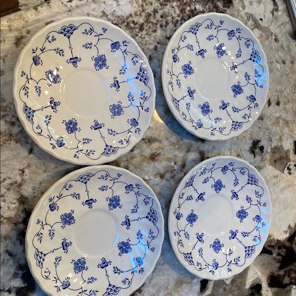Myott Finlandia Floral Plates